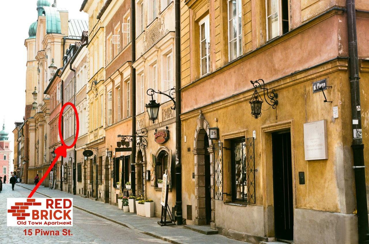 Red Brick Old Town Apartment Varsovia Exterior foto